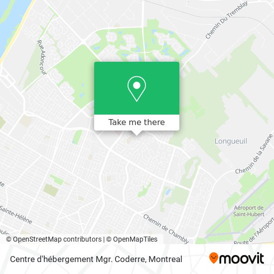 Centre d'hébergement Mgr. Coderre map