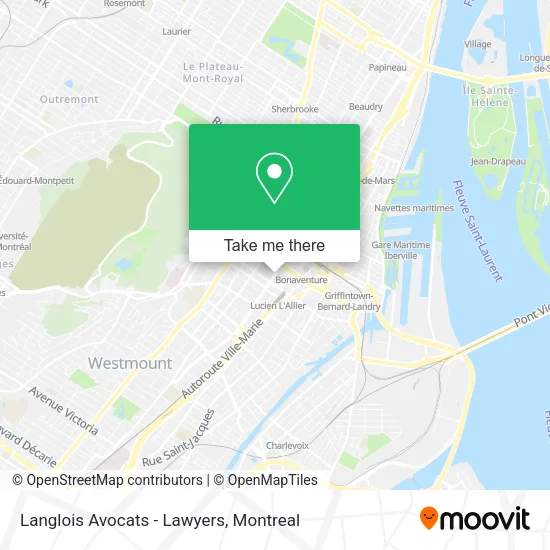 Langlois Avocats - Lawyers map