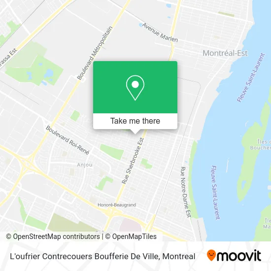L'oufrier Contrecouers Boufferie De Ville map