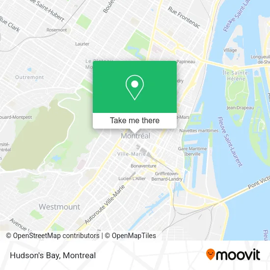 Hudson's Bay map