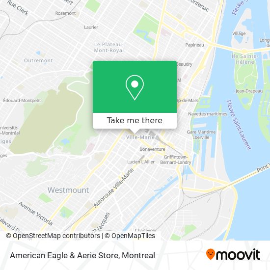 American Eagle & Aerie Store map