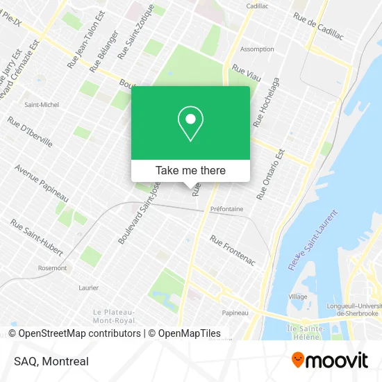 SAQ map