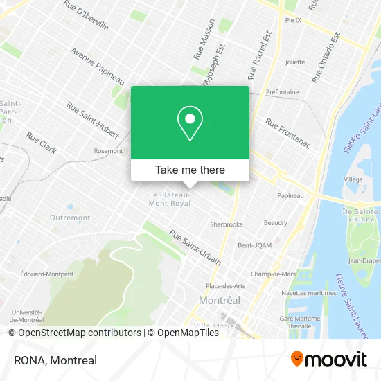 RONA map