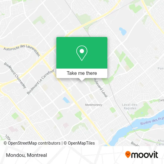 Mondou map
