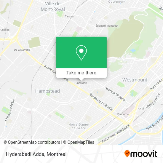 Hyderabadi Adda map