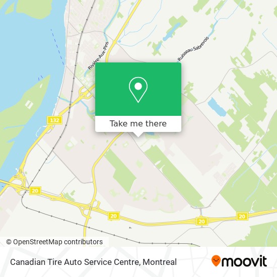 Canadian Tire Auto Service Centre map