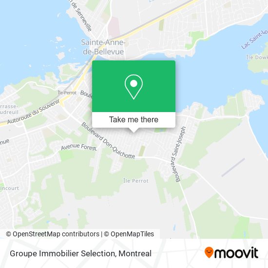 Groupe Immobilier Selection map