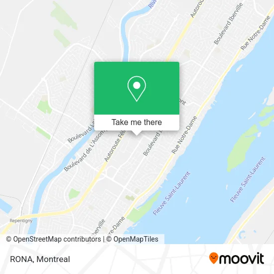 RONA map
