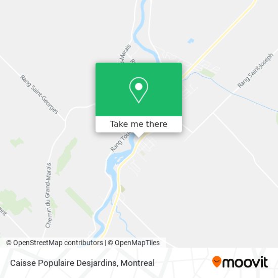Caisse Populaire Desjardins map