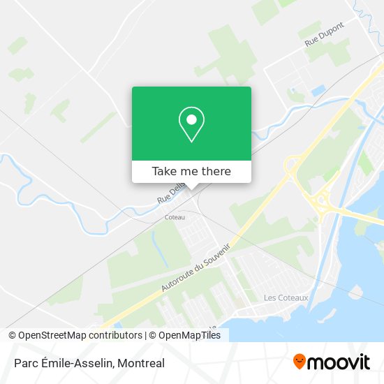 Parc Émile-Asselin map