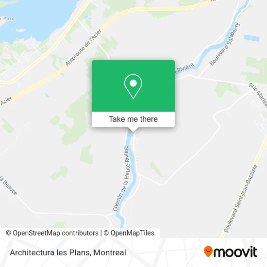 Architectura les Plans map