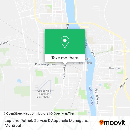 Lapierre Patrick Service D'Appareils Ménagers map