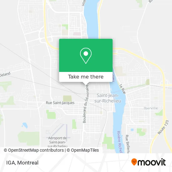 IGA map