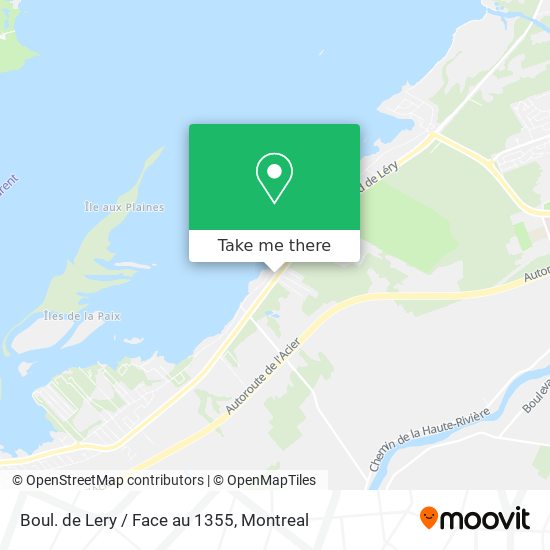 Boul. de Lery / Face au 1355 map