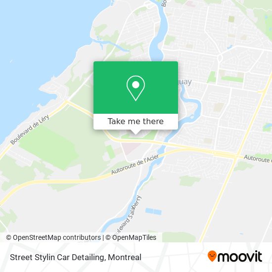 Street Stylin Car Detailing map