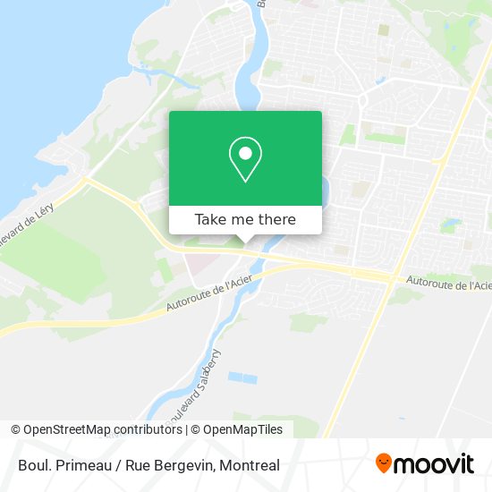 Boul. Primeau / Rue Bergevin map