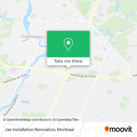 Jax Installation Renovation map