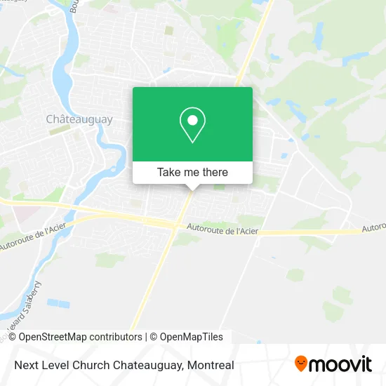 Next Level Church Chateauguay map