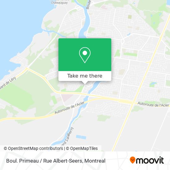 Boul. Primeau / Rue Albert-Seers map