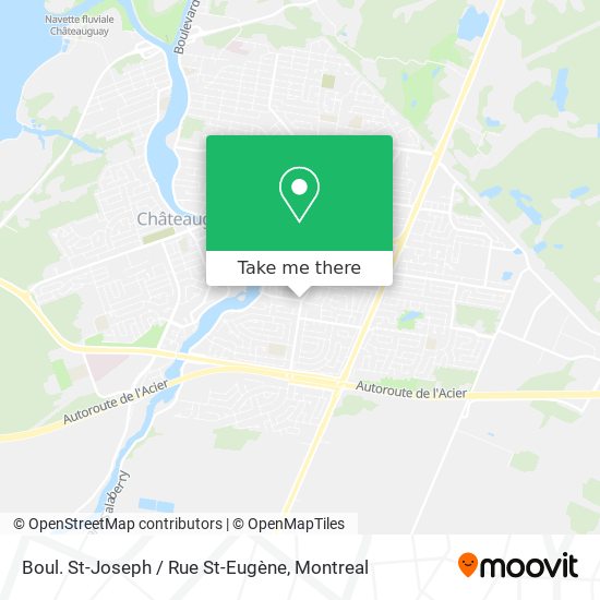 Boul. St-Joseph / Rue St-Eugène map