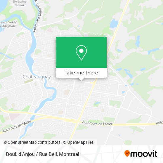 Boul. d'Anjou / Rue Bell map