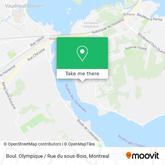 Boul. Olympique / Rue du sous-Bois map