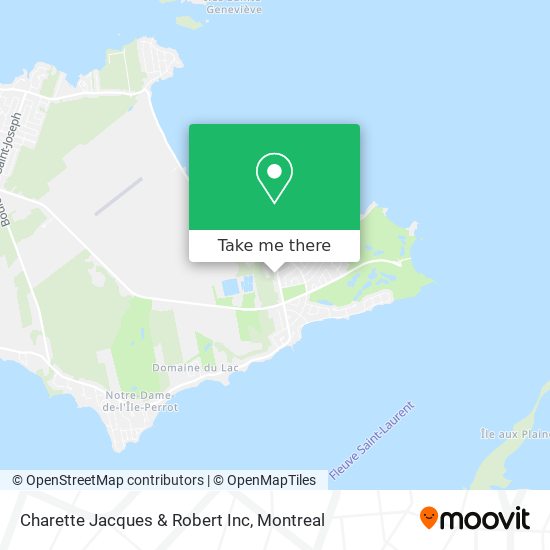 Charette Jacques & Robert Inc map