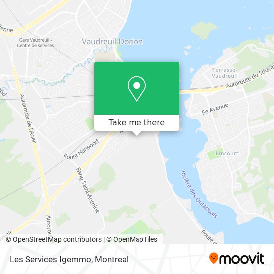 Les Services Igemmo map