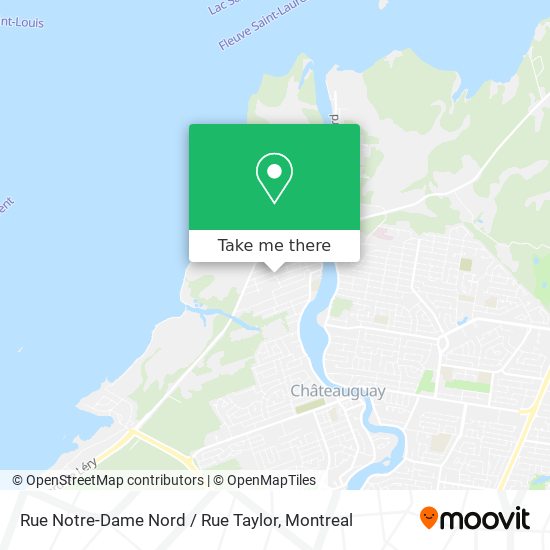 Rue Notre-Dame Nord / Rue Taylor map