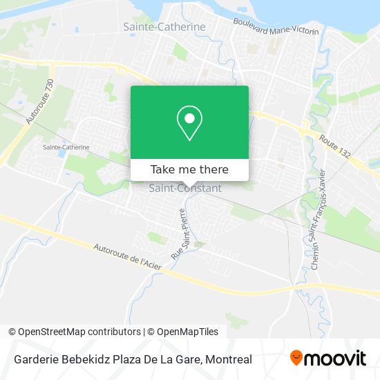 Garderie Bebekidz Plaza De La Gare map