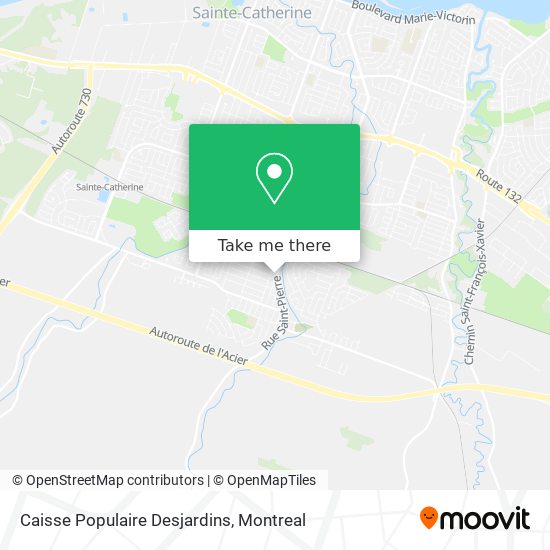 Caisse Populaire Desjardins map