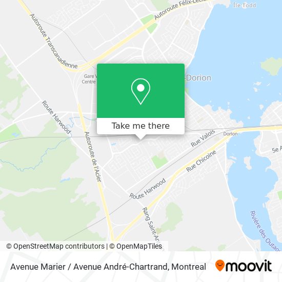 Avenue Marier / Avenue André-Chartrand map