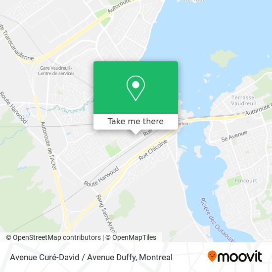 Avenue Curé-David / Avenue Duffy map