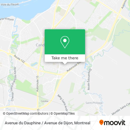 Avenue du Dauphine / Avenue de Dijon map