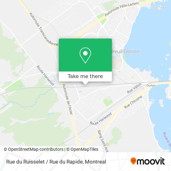 Rue du Ruisselet / Rue du Rapide map