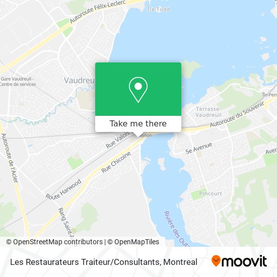 Les Restaurateurs Traiteur / Consultants map