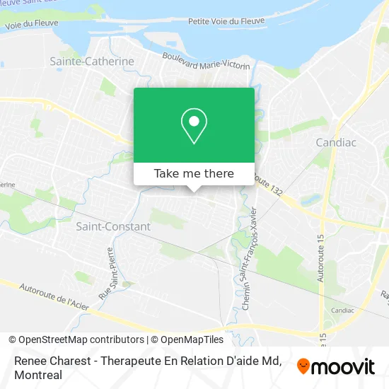 Renee Charest - Therapeute En Relation D'aide Md map