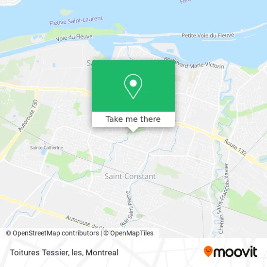 Toitures Tessier, les map