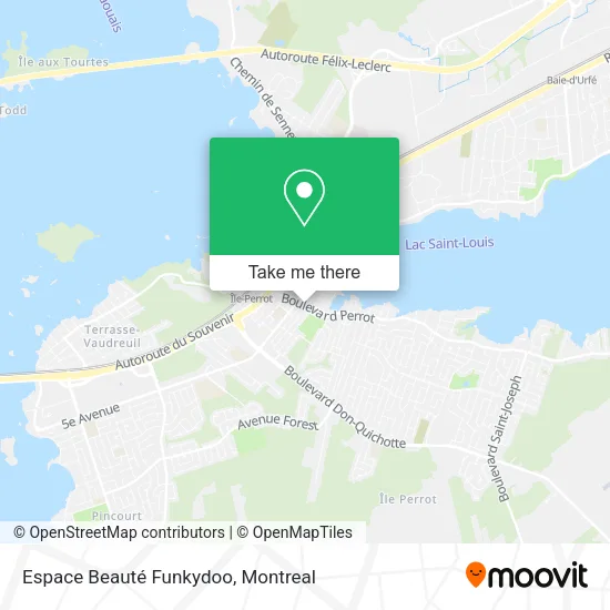 Espace Beauté Funkydoo map