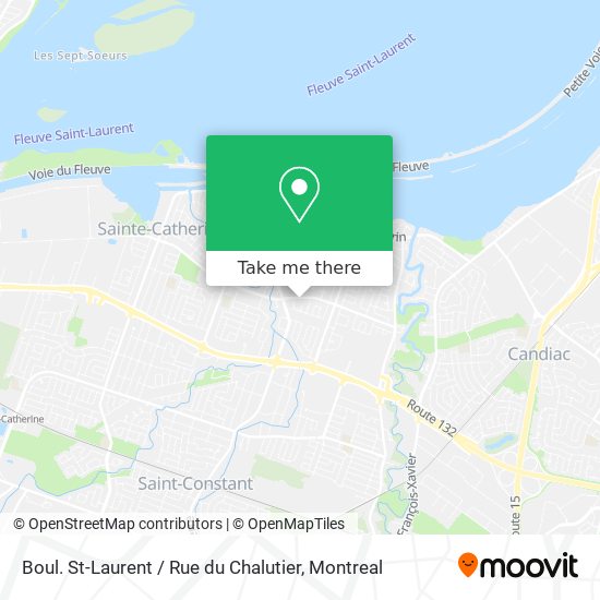 Boul. St-Laurent / Rue du Chalutier map