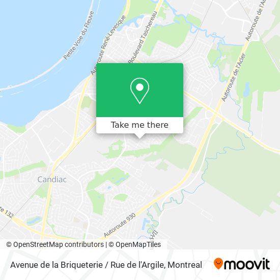 Avenue de la Briqueterie / Rue de l'Argile map