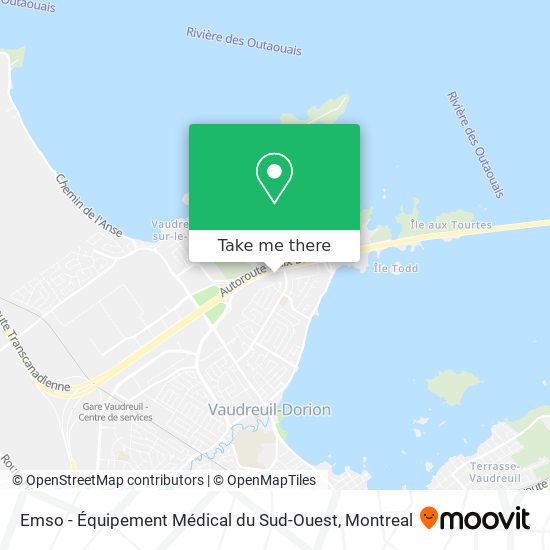 Emso - Équipement Médical du Sud-Ouest map
