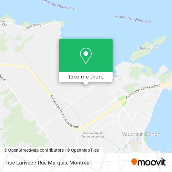 Rue Larivée / Rue Marquis map