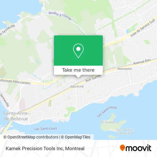 Kamek Precision Tools Inc map