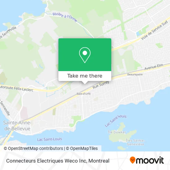 Connecteurs Electriques Weco Inc map