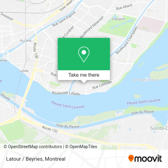 Latour / Beyries map