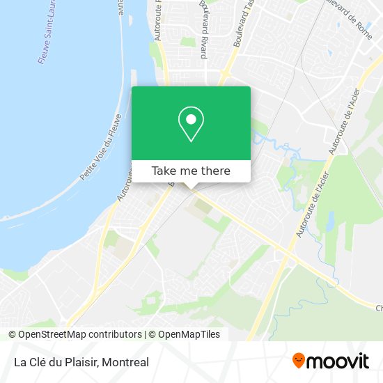 La Clé du Plaisir map