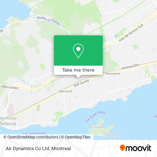 Air Dynamics Co Ltd map