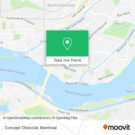 Concept Chocolat map