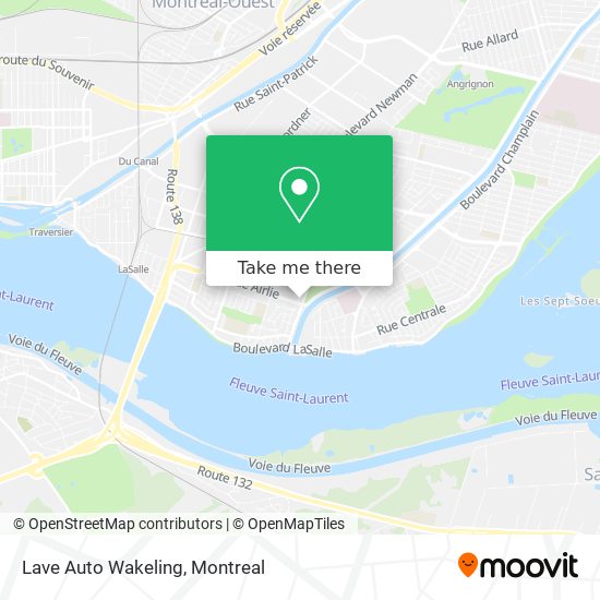 Lave Auto Wakeling map